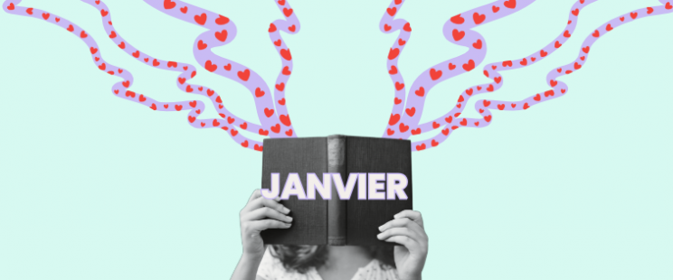 fumée de cœur qui s'échappe d'un livre 