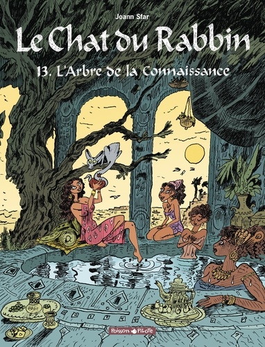 Couverture du livre ~ Le Chat du Rabbin Tome 13 : L'Arbre de la Connaissance