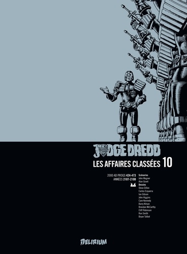 Couverture du livre ~ Judge Dredd : Les affaires classées Tome 10