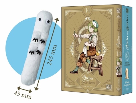 Couverture du livre ~ L'Atelier des Sorciers Tome 14 . Edition collector